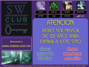 Club SW o el Club de Pedro en Mexico DF